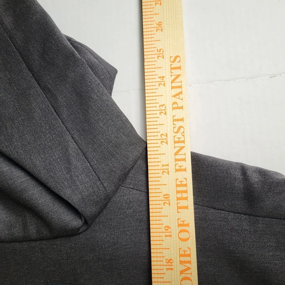 Banana Republic Mens 42R Tailored Fit Wool Gray Blazer 2 button Jacket‎ Italian